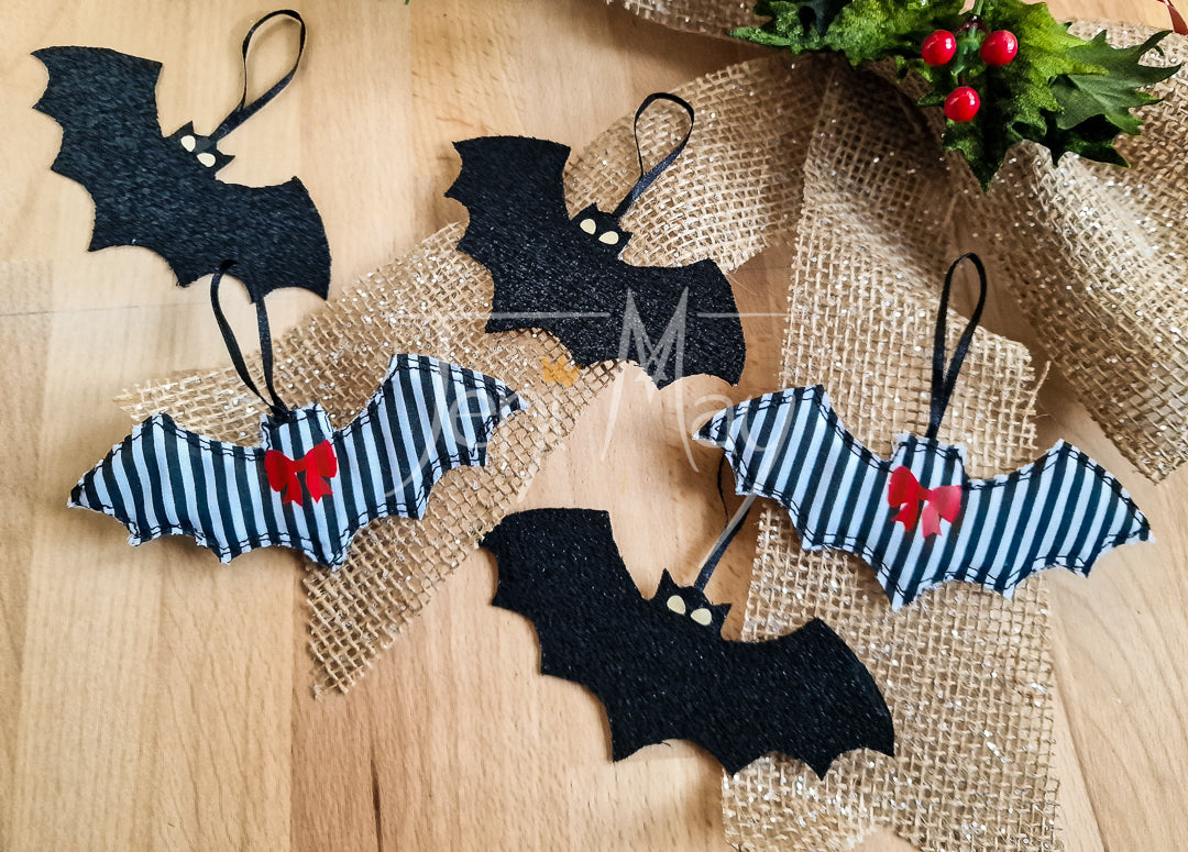 Bat Christmas Tree Decorations Hanging Ornaments