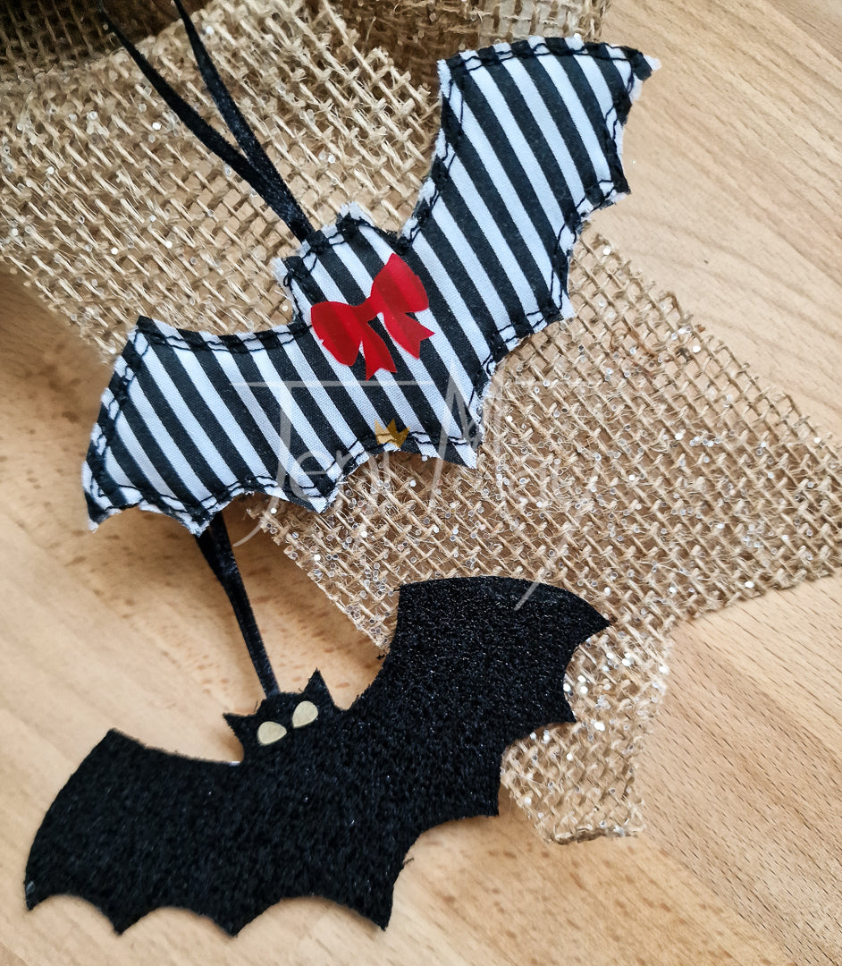 Bat Christmas Tree Decorations Hanging Ornaments