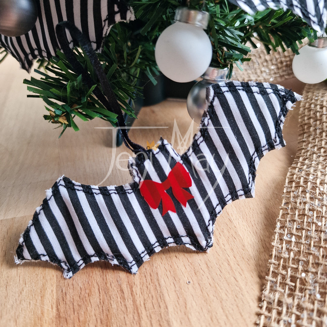 Bat Christmas Tree Decorations Hanging Ornaments