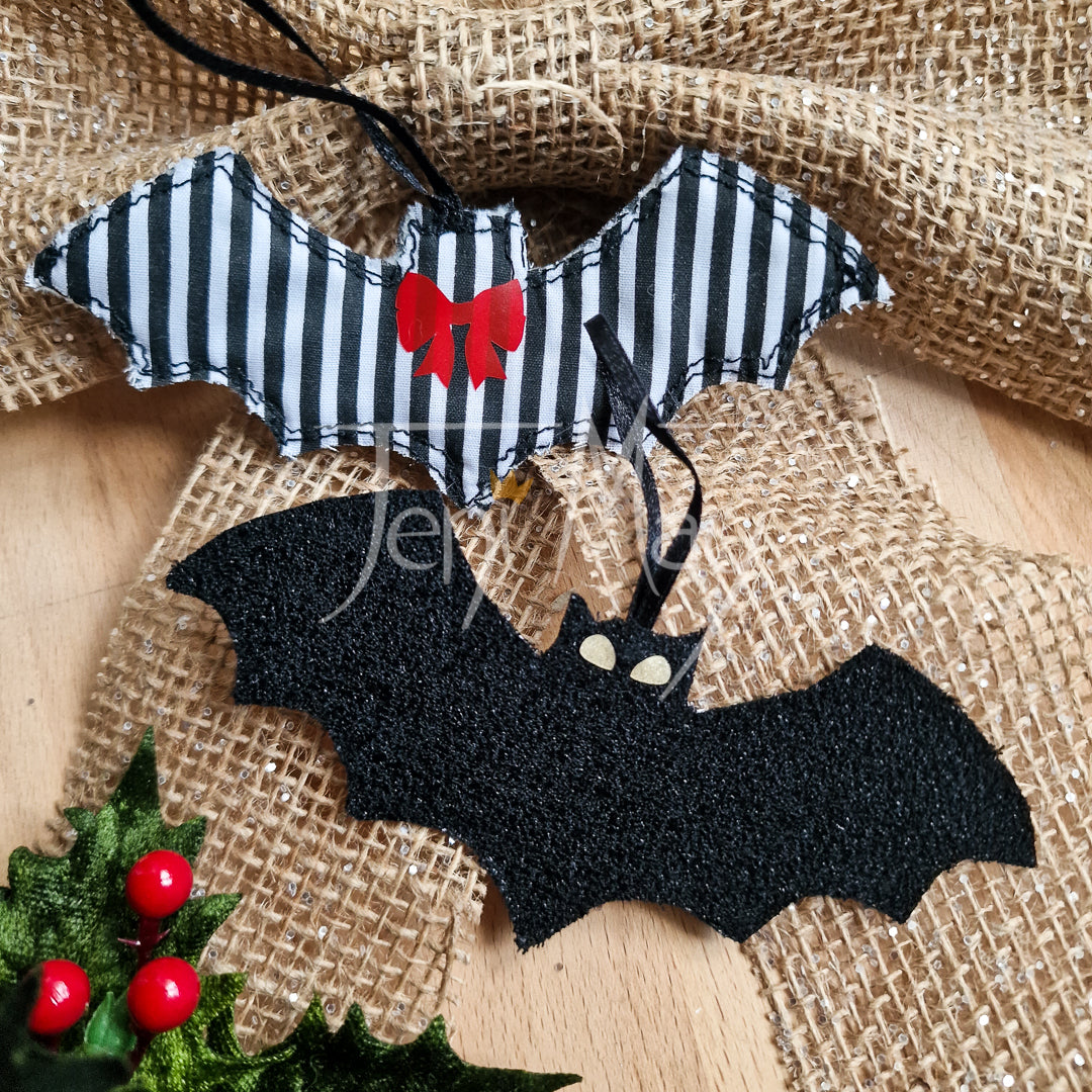 Bat Christmas Tree Decorations Hanging Ornaments