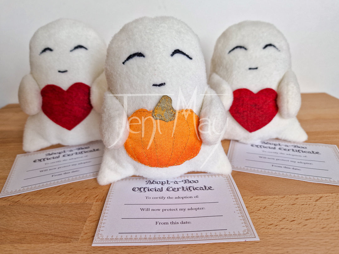 Adopt-a-Boo - Adoptable Ghost Plushie
