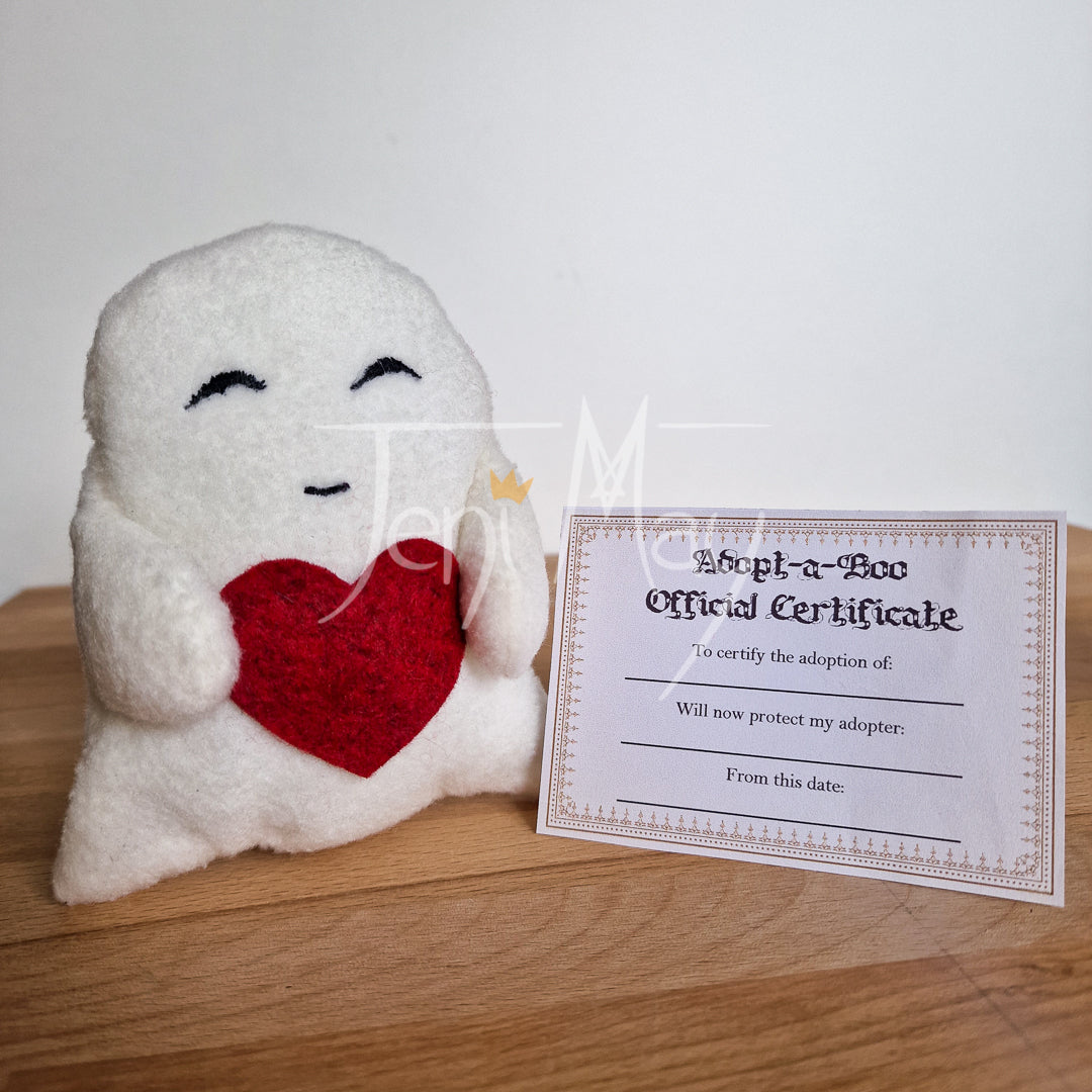 Adopt-a-Boo - Adoptable Ghost Plushie