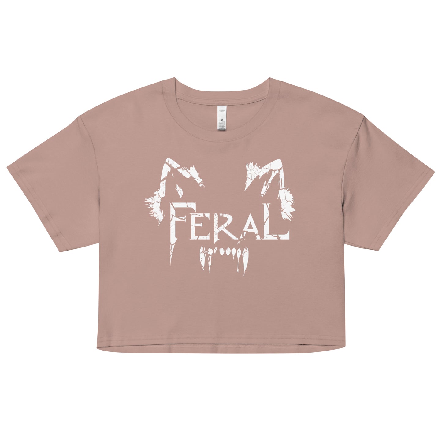 FERAL: Loose Fit Crop Tee